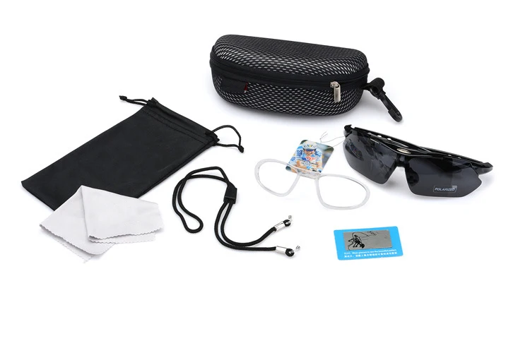 Велосипедные очки поляризованные солнцезащитные для горного велосипеда мужчин