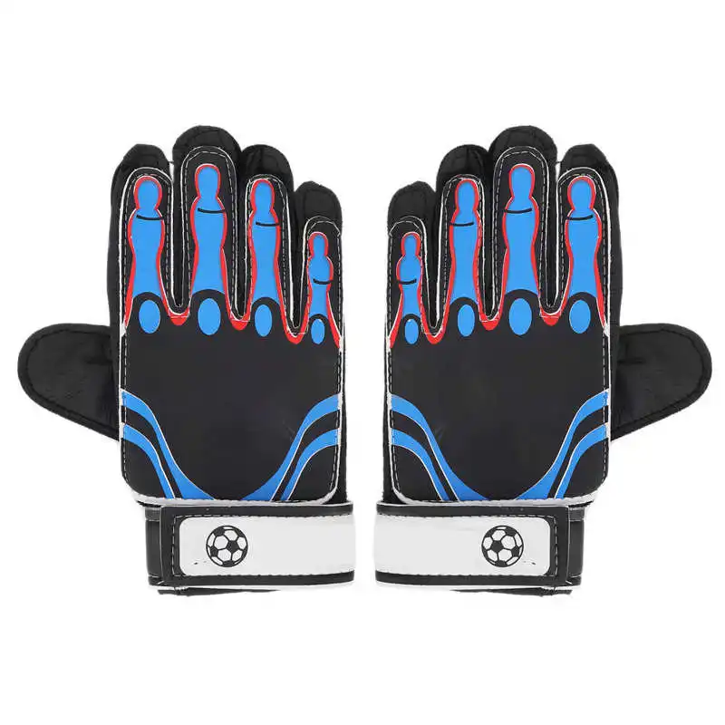 Футбольные перчатки для вратаря детские противоскользящие латексные защитные