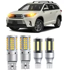 Для Toyota Highlander 2001-2015 2016 2017 2018 2019 светодиодный лампы внешний сигнал поворота резервный задний светильник рь Canbus
