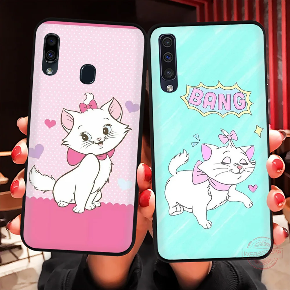 WEBBEDEPP AristoCats Marie кошки мягкий чехол для Samsung A3 детей 5 6 7 8 9 J6 A10 A20 A30 A40 A50 A60 A70 S M10 M20 M30 M40