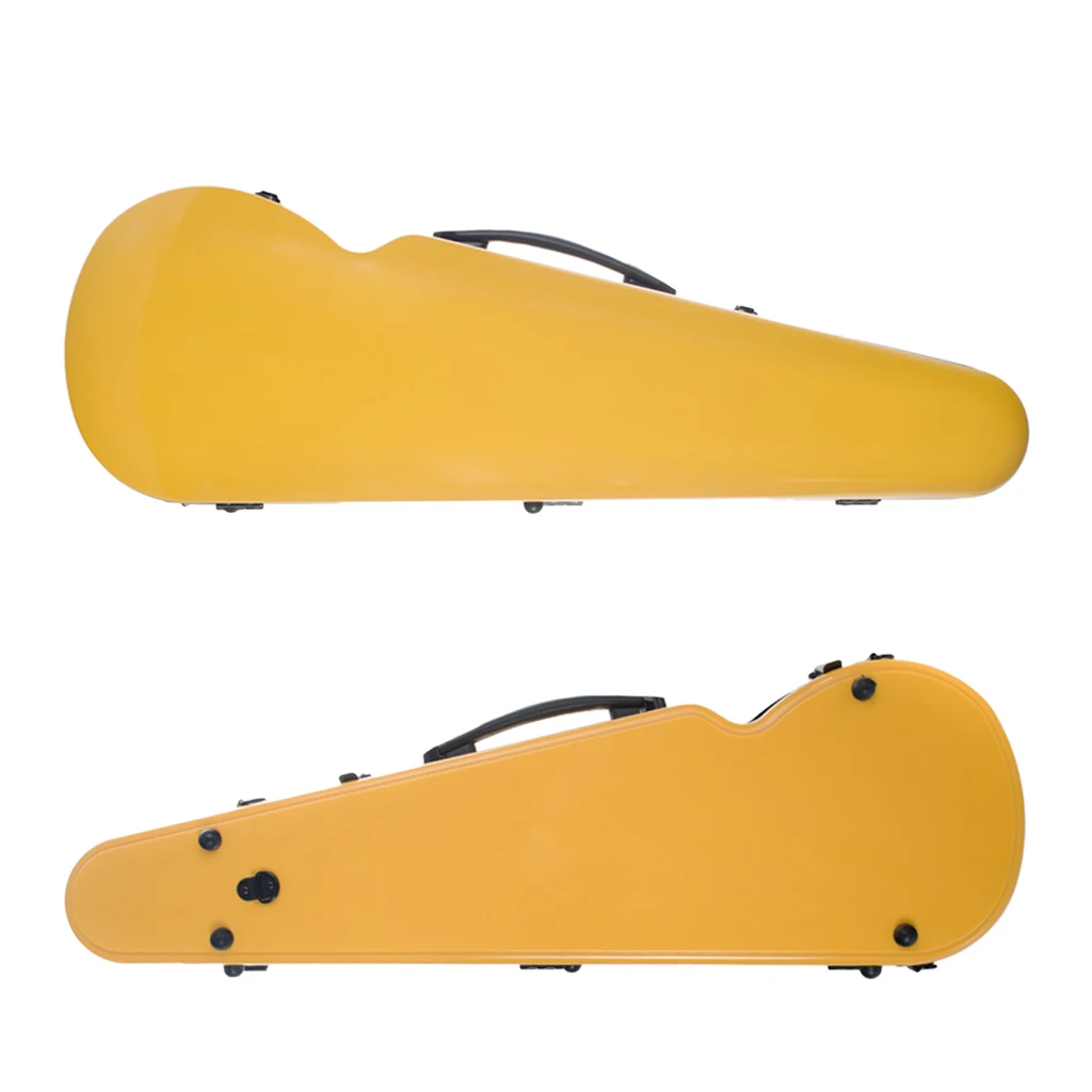 

4/4 Full Size Violin Case Box Built-in Hygrometer With Strap Dustproof Cloth