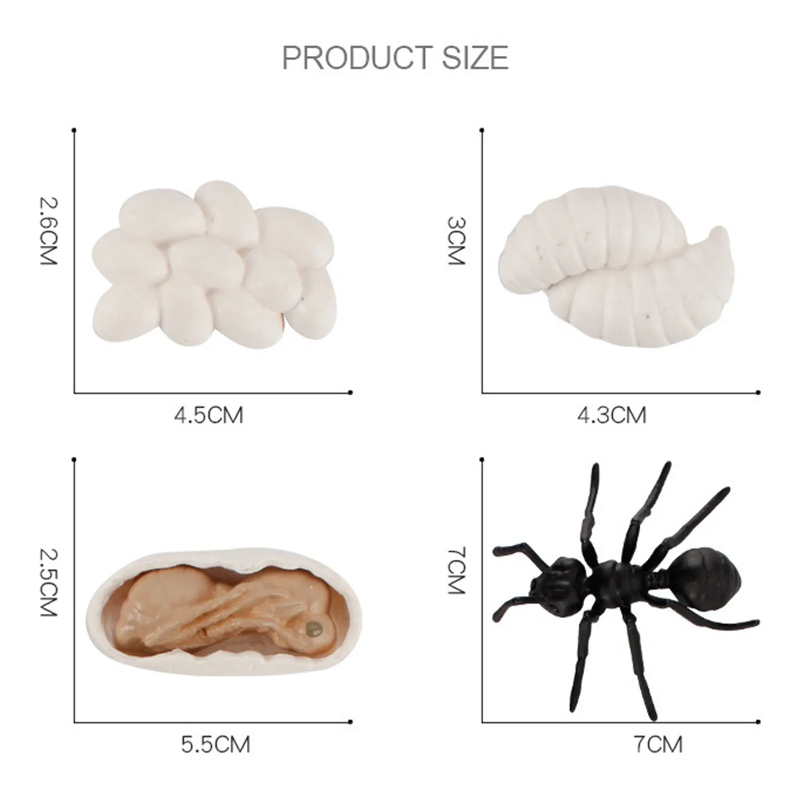 Развивающая игрушка Монтессори Детская модель лучшего цикла роста животных