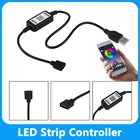 Совместимая с Bluetooth беспроводная домашняя RGB светодиодная USB-лента, контроллер, световая лента, светодиодсветильник лента RGB, s-образная лампа, новая