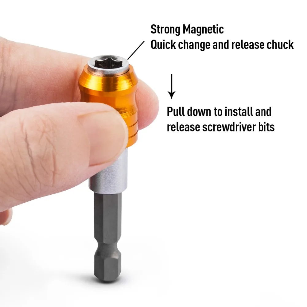 Набор бит отвертки 31 шт. (30 наиболее часто используемых + 1 быстроразъемный