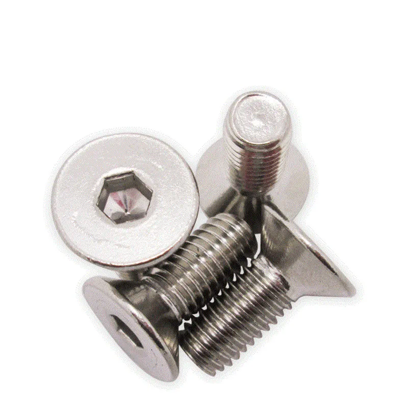 Винты M3/M4 с плоской головкой и шестигранным отверстием винты из нержавеющей