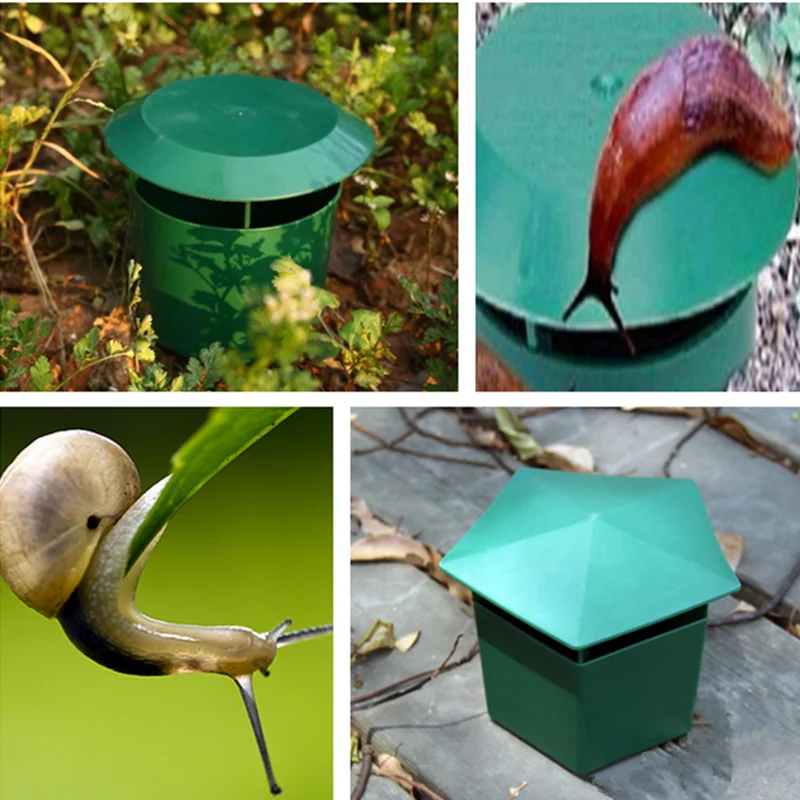 

Новая Милая уловительная клетка для улитки, домашняя ловушка, улитки, улитки, кавайная садовая Экологически чистая ловушка, садовый инструм...