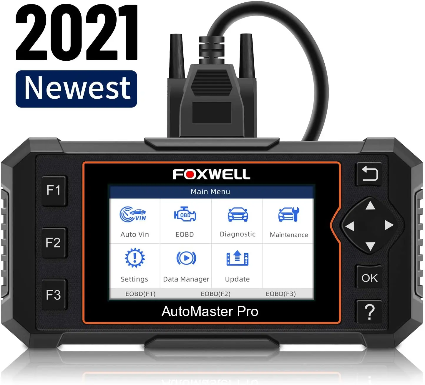 

Автомобильный диагностический сканер FOXWELL NT614 Elite OBD2, прибор для диагностики двигателя, ABS, SRS, при масле, сброс EPB, ODB2 OBD считыватель кодов, бесп...