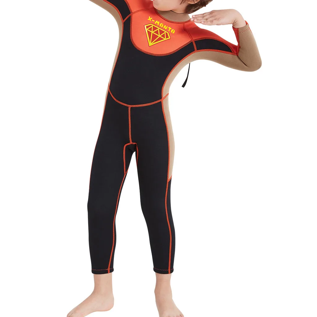Kids Diving Suit 2.5mm Neoprene Youth Breathable Wet Suits UV Protection | Спорт и развлечения