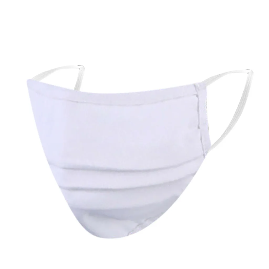 

Mascarilla Filter Reusable Mouth Face Masks Mouth Cover 2PCS Multicolor Printed Multifunctional Men Adult Four Seasons Fashion