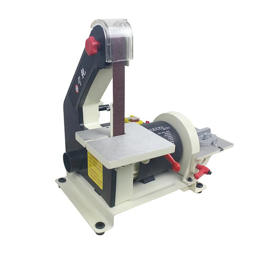 

Belt Sander Automatic Belt Disc Sander Multifunctional Sander Machine For Wood Pvc Aluminum Brush Polish Sanding 25*762mm