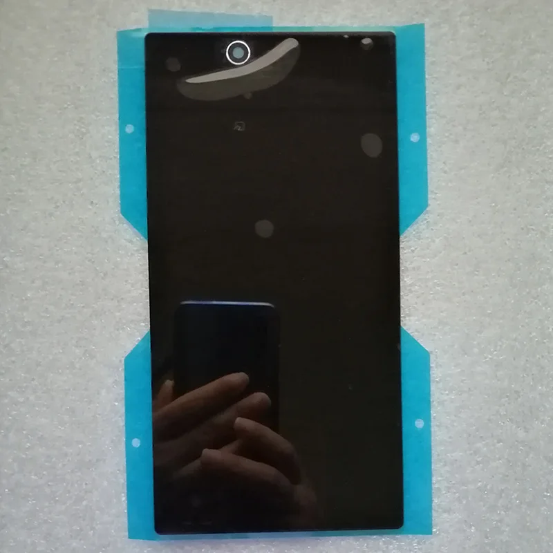 Оригинальный белый черный и фиолетовый чехол для Sony Xperia Z Ultra XL39h XL39 задняя крышка