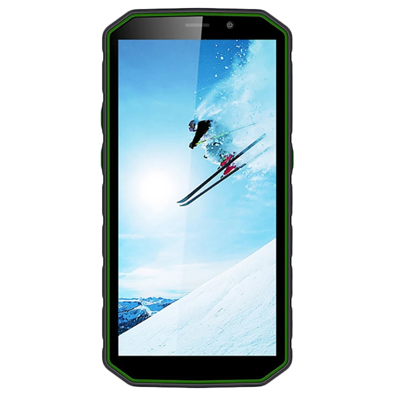 Black Green Смартфон Guophone Xp9800, 5,5 дюймов, 6500 мА/ч, водонепроницаемый, Ip68, Mtk6739, четыре ядра, 2 Гб Ram, 16 ГБ Rom, Android 8,1, 4G Lte, мобильный телефон - Цвет: Black Green
