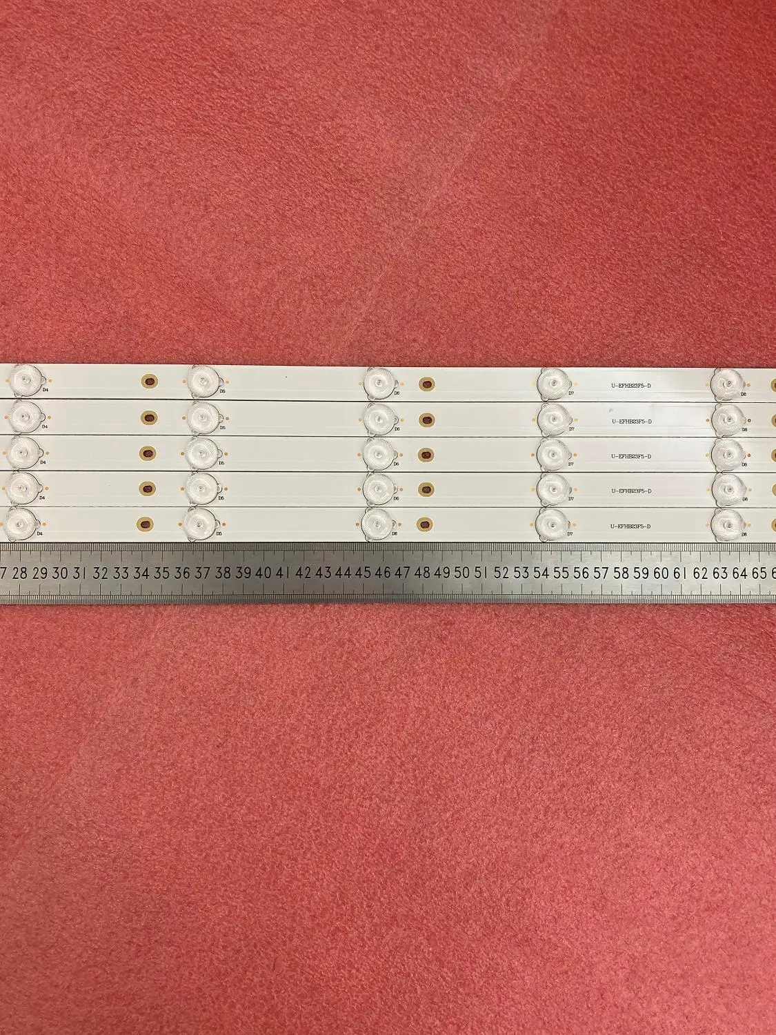 5 шт./компл. светодиодный подсветка полосы для LG L42F220B L42P60BD L42F3250B LVF420AUBK 43LH500T 43PFT4131