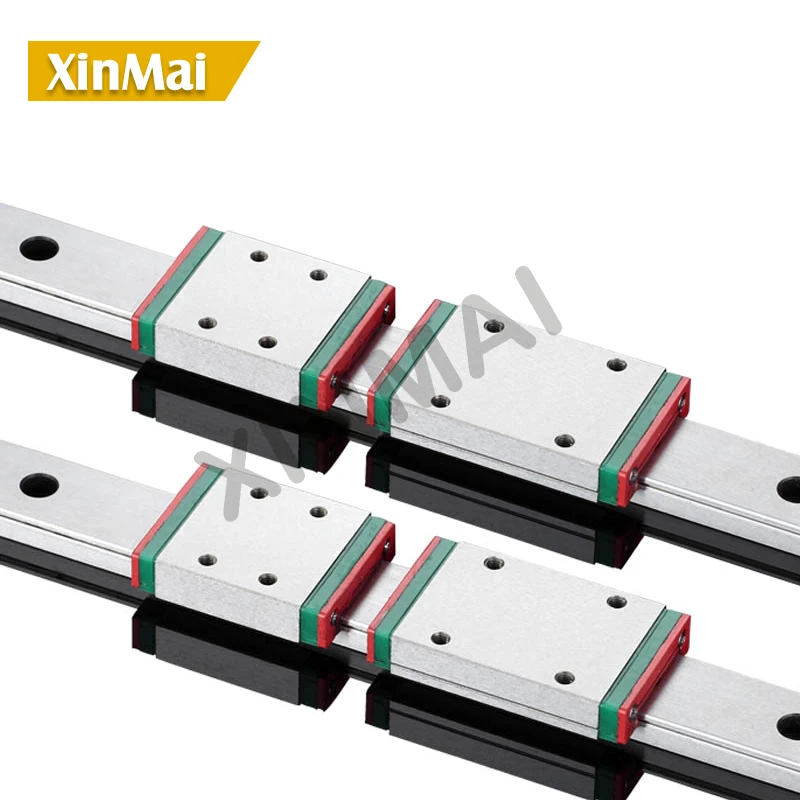 

1PC MGN7C MGN7H MGN9C MGN9H MGN12C MGN12H MGN15C MGN15H Linear Rail Guide 150mm 400mm with 1PC MGN Slider