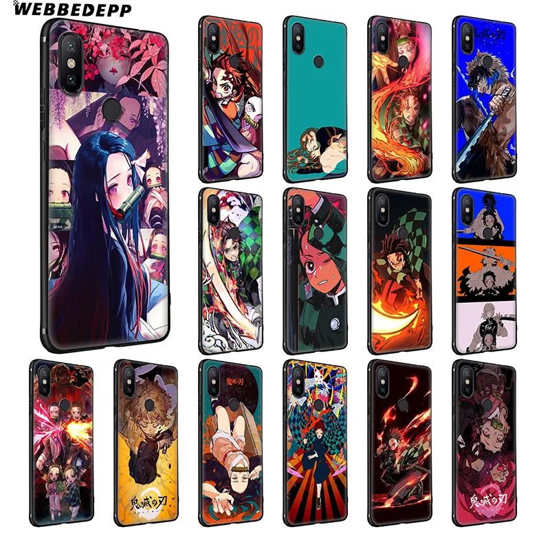 Demon Slayer Мягкий силиконовый чехол для Xiaomi Redmi Note 7 6 6A 5 4 4X 4A S2 Plus Pro Lite Go |