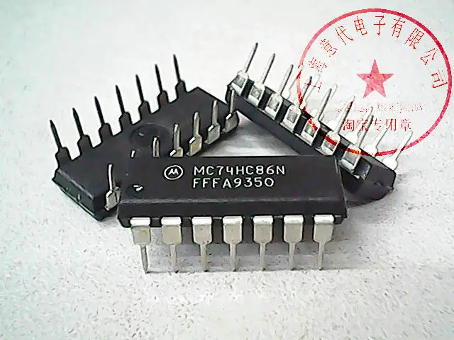 

5 шт. MC74HC86N 74HC86