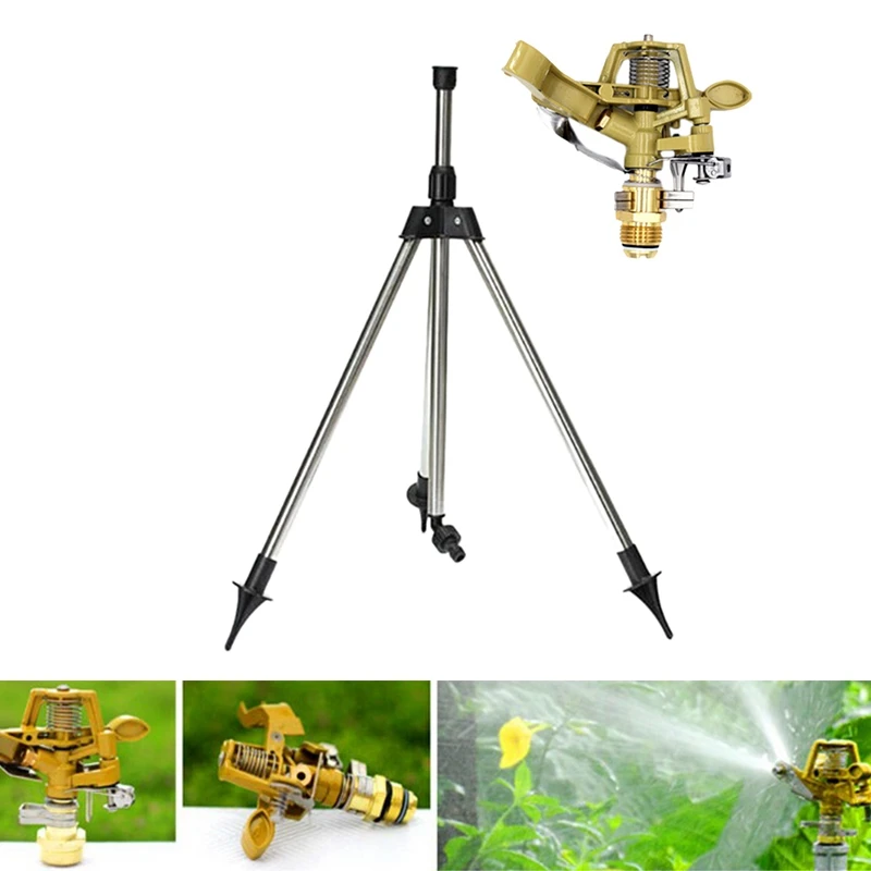 Нержавеющая сталь наземная вставка цинковая пружина полива воды спринклер