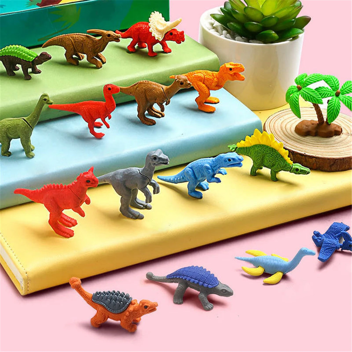 Забавный космический динозавр ластик-принцесса детские школьные принадлежности