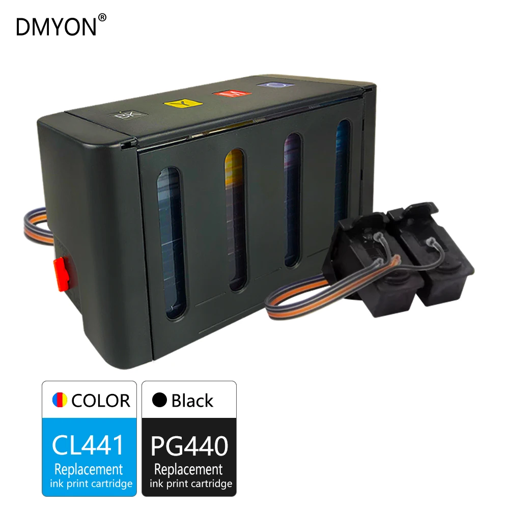 DMYON Замена для Canon PG440 CL441 чернила Pixma MG2180 MX374 MX378 MX394 MX434 MX474 MX514 MX524 MX534 принтер|Система