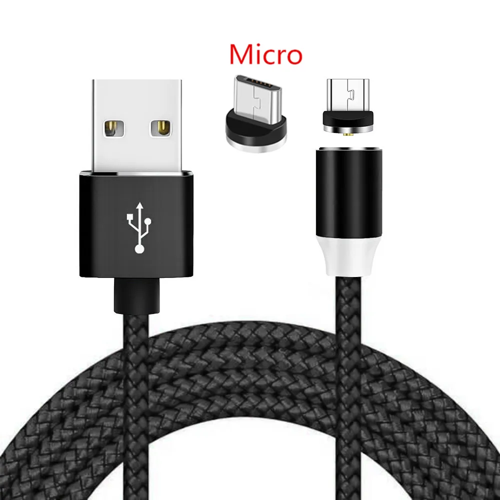Магнитный кабель Micro USB QC 3 0 быстрое автомобильное зарядное устройство для Samsung A10