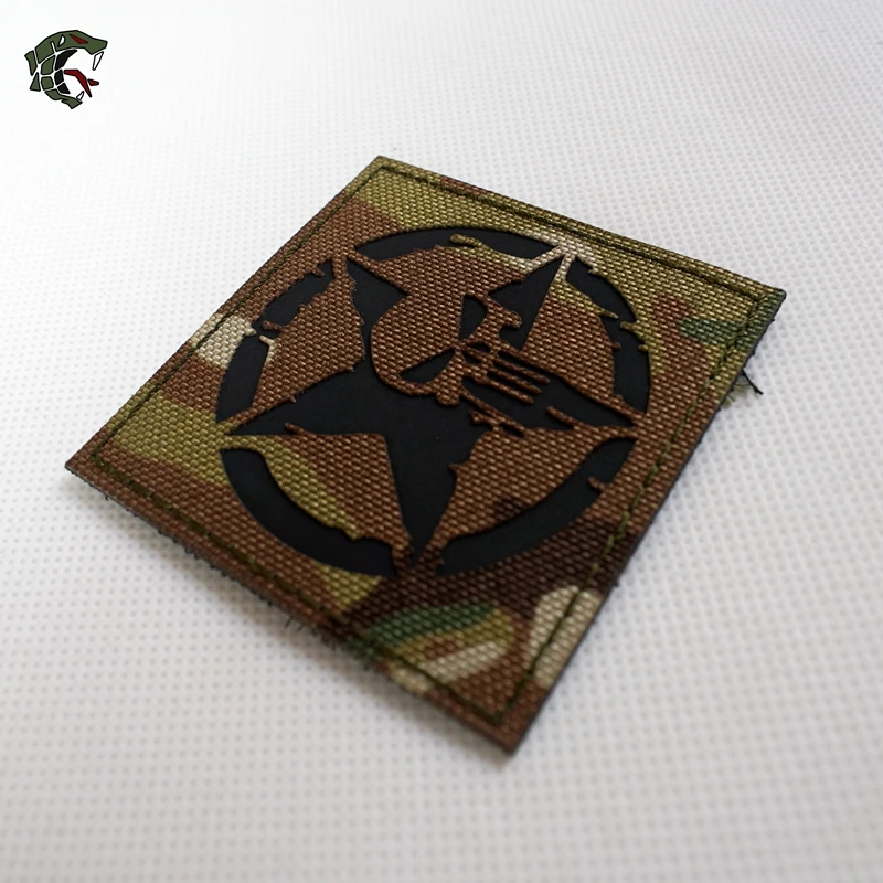 Нашивка TSNK с вышивкой для энтузиастов военного образца армейский Тактический