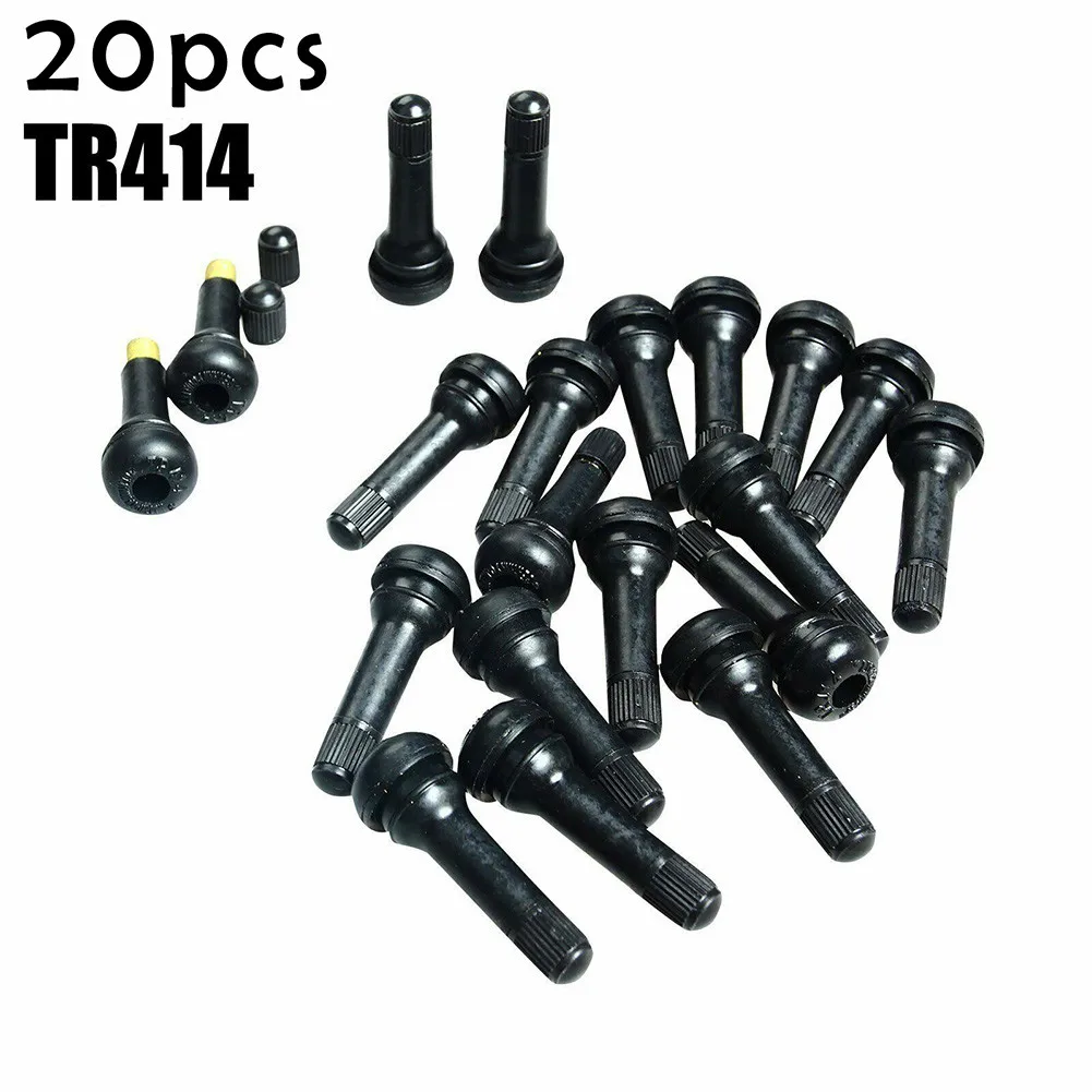 

Universal Snap-In Tire Valve Stems Vacuum Tire Wheels 50mm Black Cars Quad