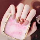 Накладные ногти из натуральной смолы, демонстрационная доска, каменная палитра, искусственная практика, демонстрация накладных ногтей на полке, демонстрация демонстрационных элементов