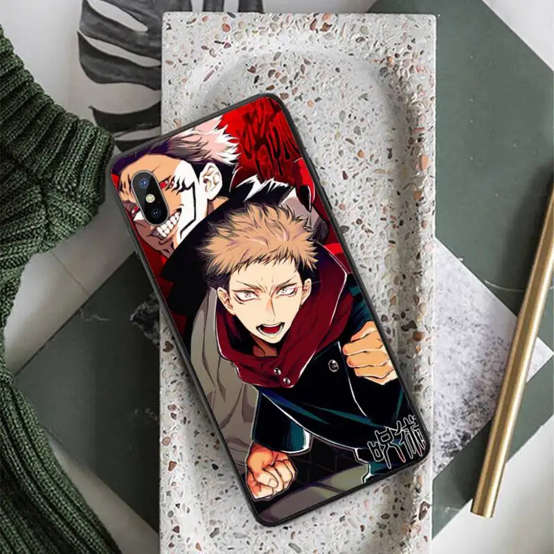 

Jujutsu Kaisen Anime cartoon coque Phone Case for iPhone 11 12 pro XS MAX 8 7 6 6S Plus X 5S SE 2020 XR
