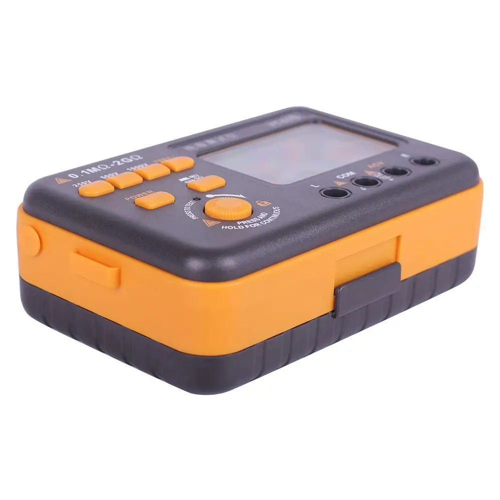 VC60B тестер сопротивления MegOhmmeter цифровой измеритель изоляции Megger 750V |