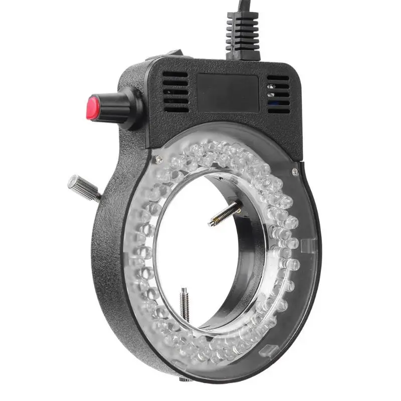 Промышленный микроскоп камера источник света 144 светодиодов 60000LM Регулируемая