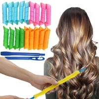 18 pcs portable magic hair curler hair styling accessories hair curlers non damaging wave formers styling tool diy hair rollers