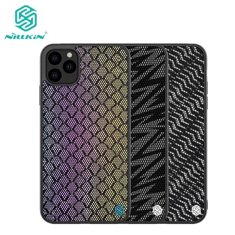 Для iPhone 11 XI 2019 NILLKIN Twinkle чехол Роскошный гибкий ТПУ PC задняя крышка полиэфирная