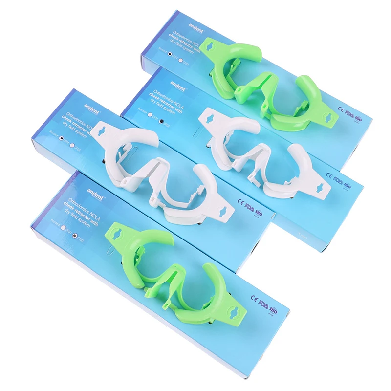 

Dental Retractor with Sub Saliva Intraoral Lip Cheek Mouth Opener Cheek Expand