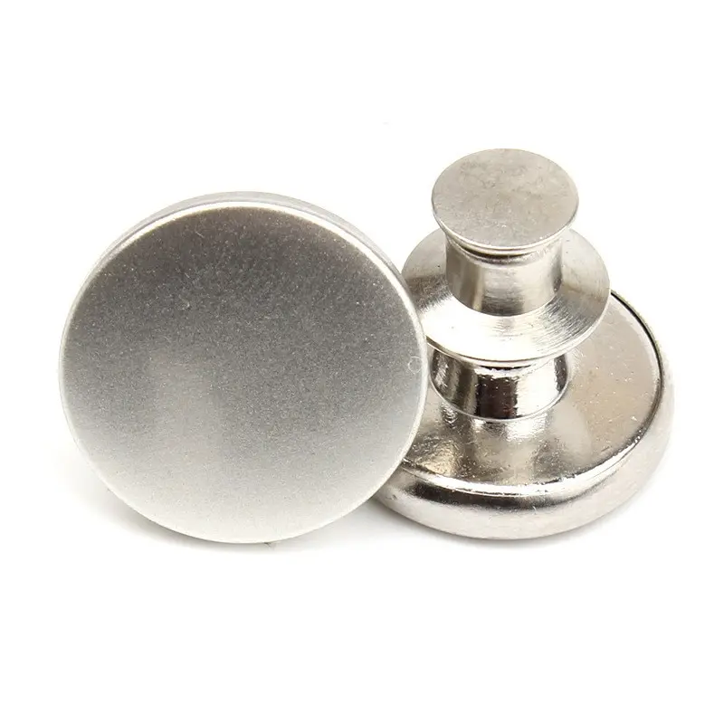 

1PCs Detachable Retro Metal Buttons Snap Fastener Pants Pin for Jeans Retractable Button Sewing-Free Perfect Fit Reduce Waist