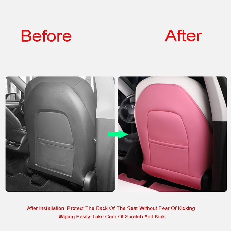 Подходит для Tesla Model 3/Y подушка защиты от ударов заднего сиденья защита грязи