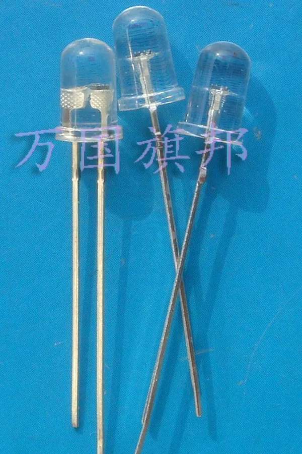 Бесплатная доставка. Светодиодный светильник излучающие диоды 5 мм белые волосы