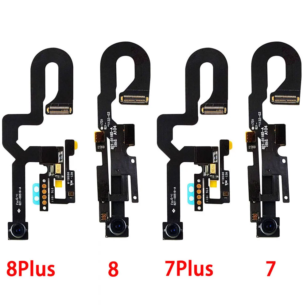 Кабель передней камеры и громкоговоритель + полный комплект винтов для замены на iPhone 6 6Plus 6s 6sPlus 7 7Plus 8G 8 Plus.