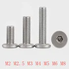 5-50p см M2 M2.5 M3 M4 M5 M6 M8 304 нержавеющая сталь Шестигранная головка с шестигранной головкой ультра тонкий супер низкий плоский болт с шестигранной головкой