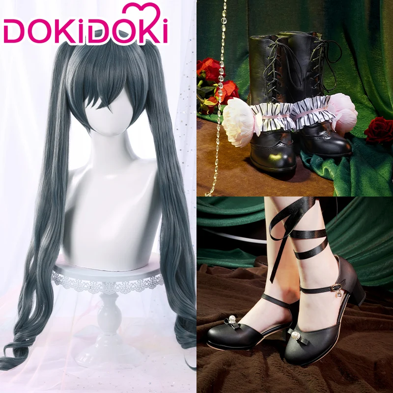 

DokiDoki Anime Cosplay Black Butler Kuroshitsuji Ciel Phantomhive Kuroshitsuji Ciel Phantomhive Wig Costume Cosplay Shoes