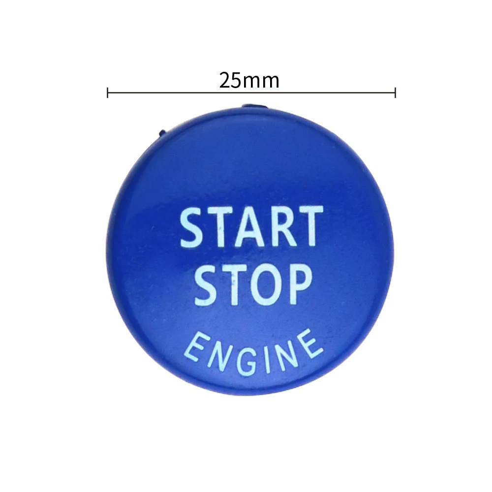 Кнопка переключателя включения и остановки двигателя автомобиля сменная КРЫШКА