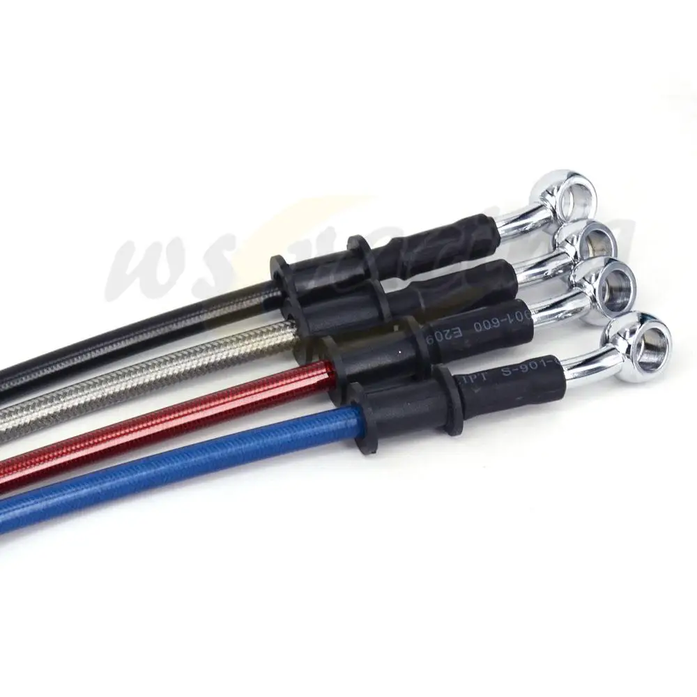 500-2000mm Universal Motorcycle Oil Hose Hydraulic Reinforced Clutch Brake Cable For KTM Honda Yamaha ATV Racing Dirt Pit Bike images - 6