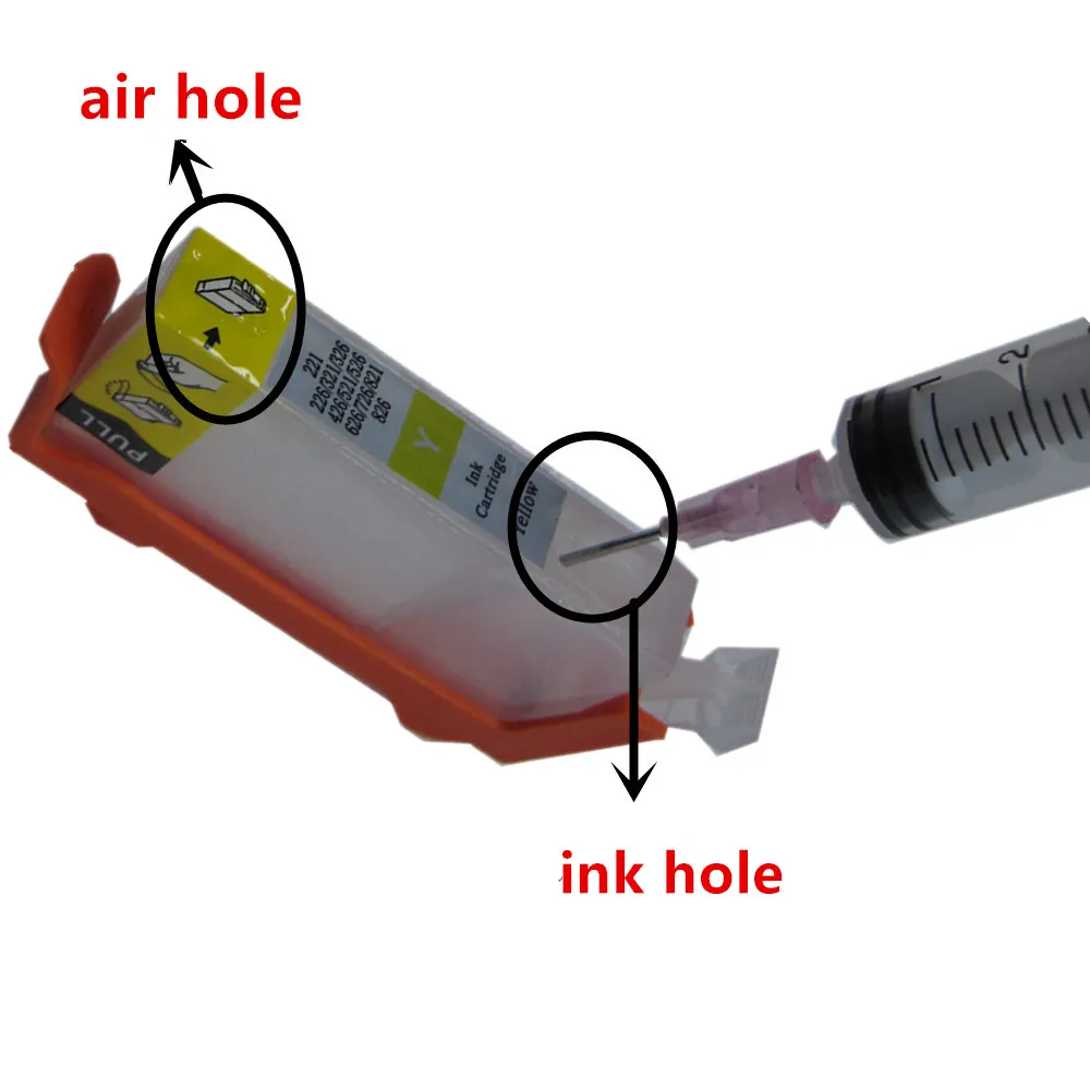 6 ink refill ink kit for pgi 480 cli 481 ink cartridge for canon ts8140 ts8240 ts8340 ts9140 printer pgi 480 permanent chip free global shipping