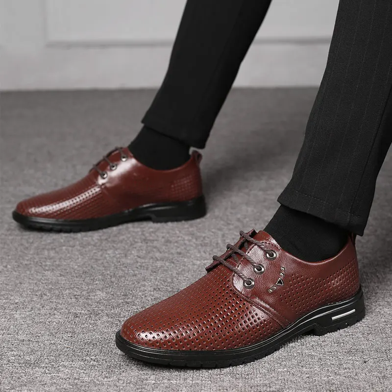 

New men's dress wedding shoes luxury men's business shoes dress shoes men's casual shoes flat shoes large size Zapatos de hombre