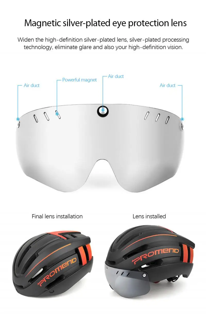 

2021 New Bicycle Helmet Helmet Integrated With LED Warning Light Adjustable Mountain Riding Equipment