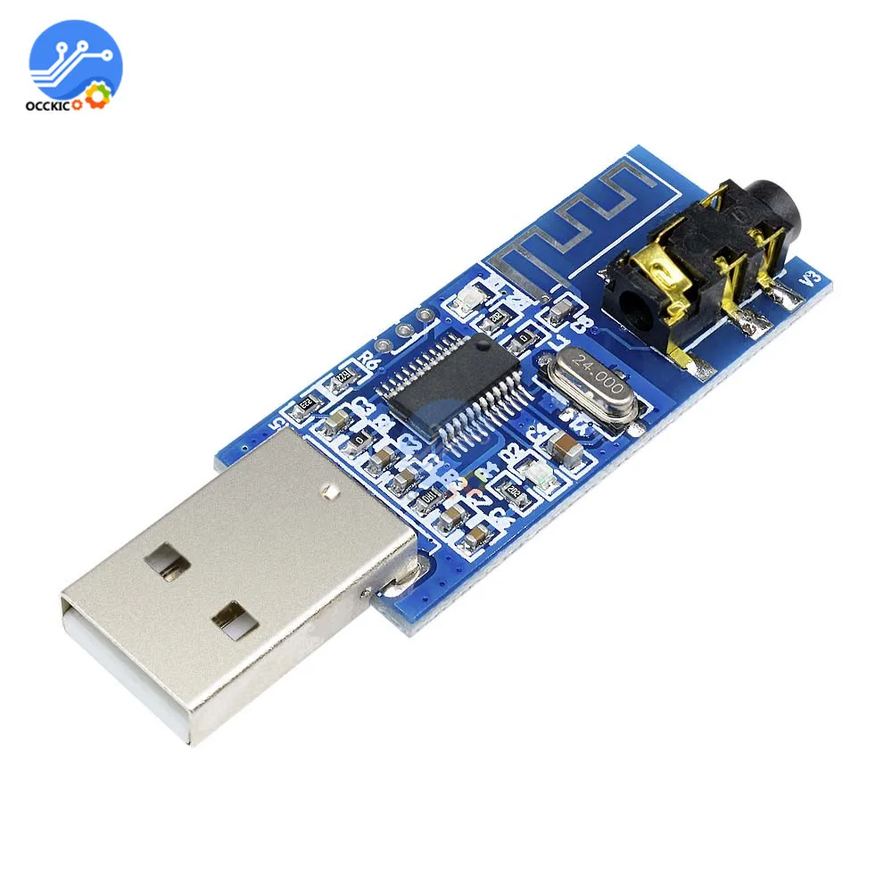 Bluetooth 4,0 аудио приемник беспроводной модуль USB аудио усилитель доска с функцией декодирования DIY для голосового плеера динамик