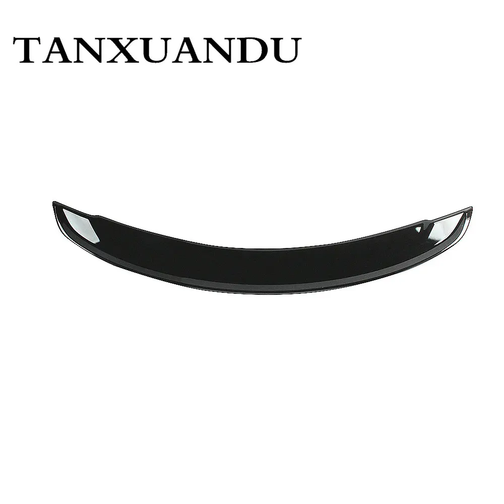 032610 окрашенный глянцевый черный ABS задний багажник спойлер крыло плетеная купюра