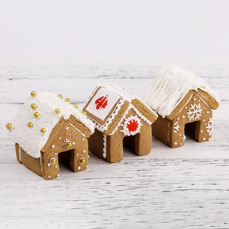 Рождество имбирный хлеб дом печенья набор из быстрорежущей инструментальной