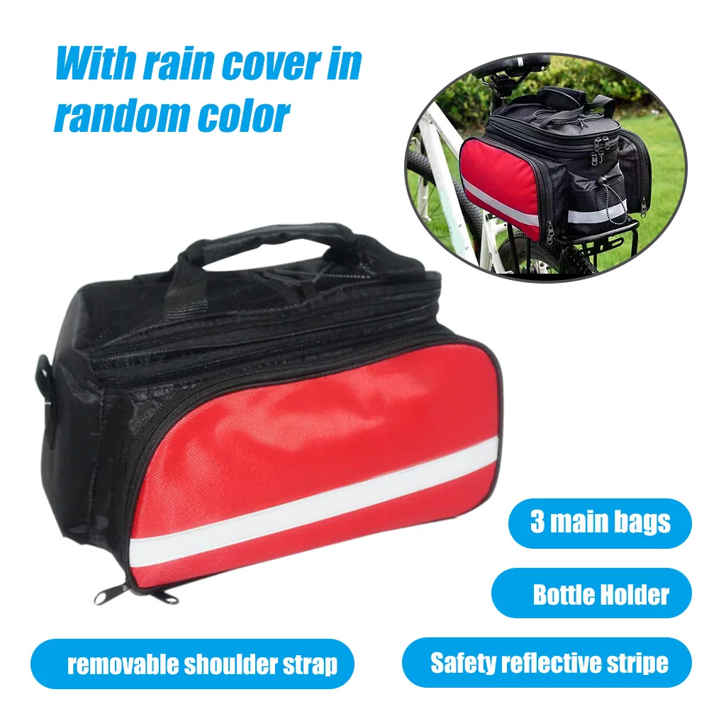 Велосипедная полка мешок большой емкости Велосипедное Сиденье Сумка MTB