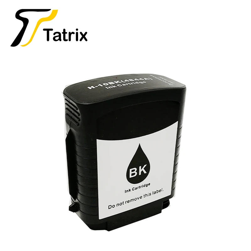 Tatrix 3 шт черный совместимый чернильный картридж для hp 10 костюм Designjet 100 500 800 1200 2600