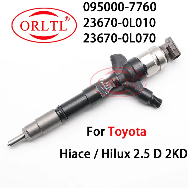 

ORLTL Diesel Auto Fuel Injector 095000 7760 Diesel Fuel Injector 8976024852 Genuine Fuel Injector 095000-7760 For Toyota Hiace